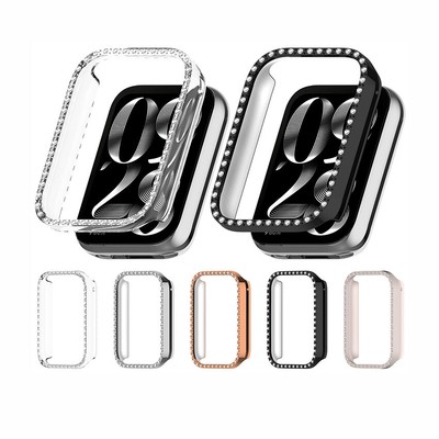 PC Uhrengehäuse mit Diamanten für XIAOMI Band 8 Pro