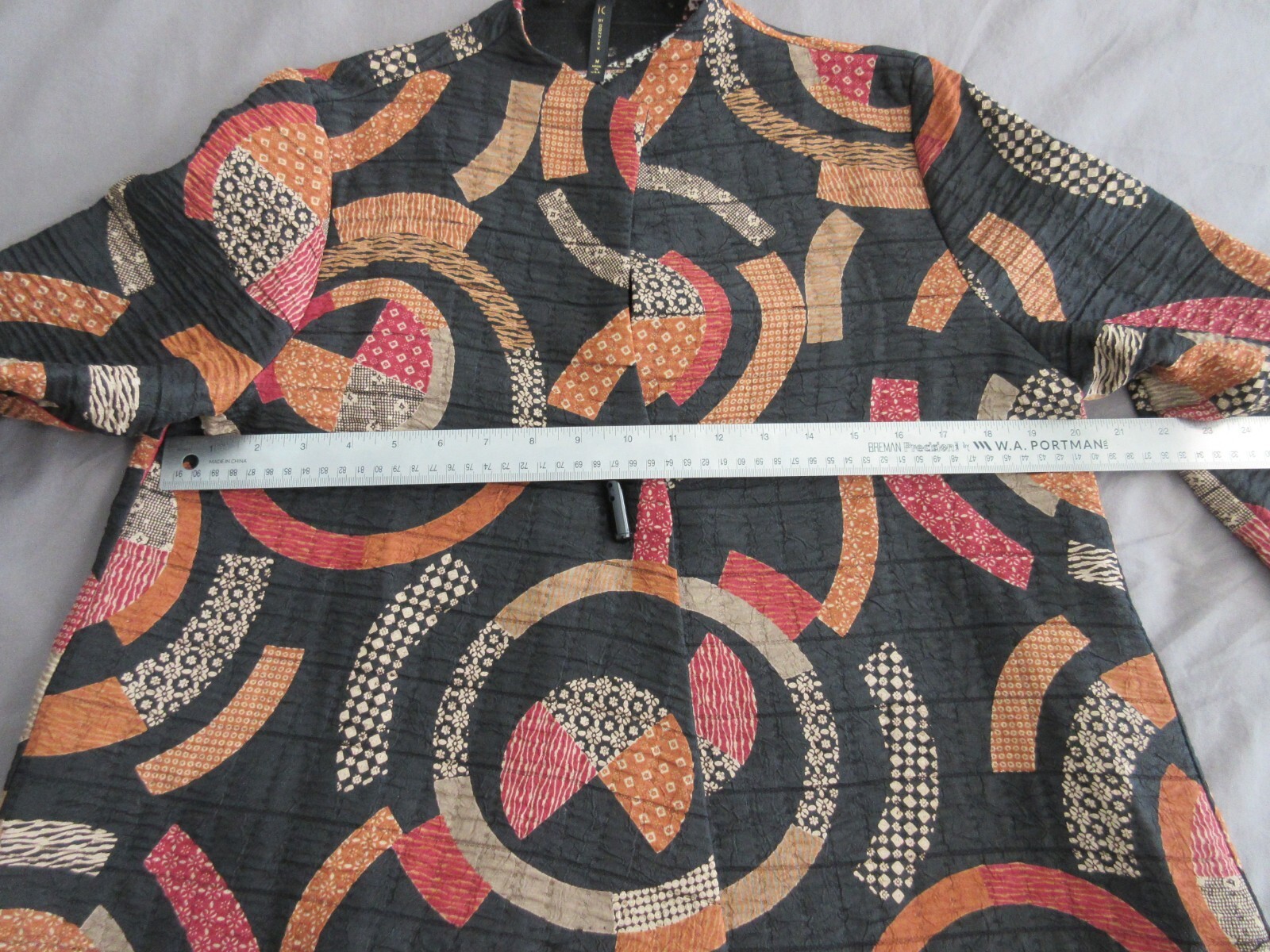 IC COLLECTION artsy polyester patterned asymmetri… - image 8