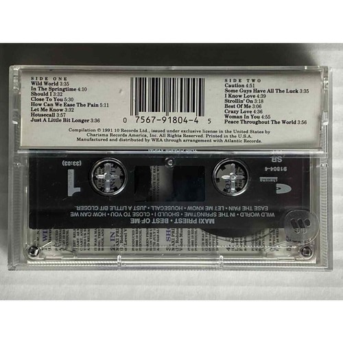 Maxi Priest Best of Me 1991 Promo Cassette - Picture 2 of 2