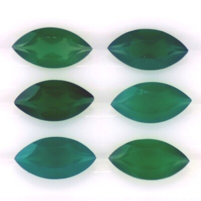 COMMERCIAL EMERALD 14 x 7 MM MARQUISE CUT CALIBRATED SOLD PER STONE F-2690 TREAT