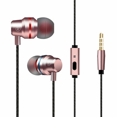 HIFI Super Bass Headset 3.5mm In-Ear Earphone Stereo Earbuds Headphone Wired