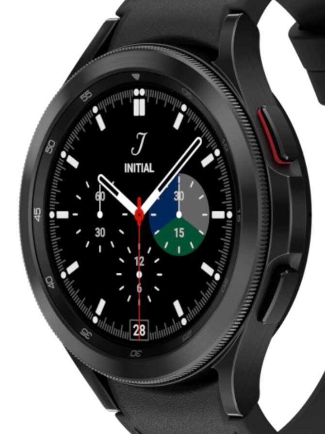 Samsung Galaxy Watch 4 Classic 46mm LTE Black Aluminum Case Sport Band