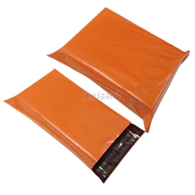 Starke orange Versandtaschen Kunststoff Porto Post Poly Postumschlag selbstklebend  