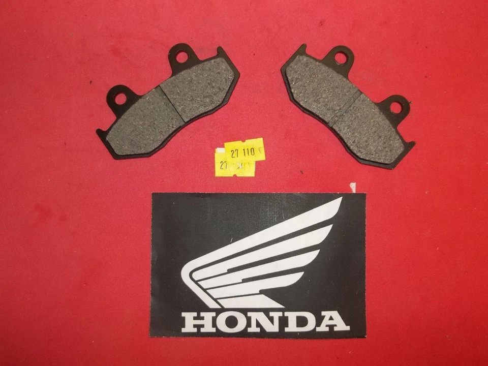 Pastillas de freno delanteras 27-110 Emgo NUEVO HONDA 81 x 42 x 7,5 mm totalmente nuevas 92 Foto 2 de 2