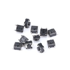 6x6x4.3mm - 10mm Momentary Tactile Push Button Miniature Micro PCB Switch SMD