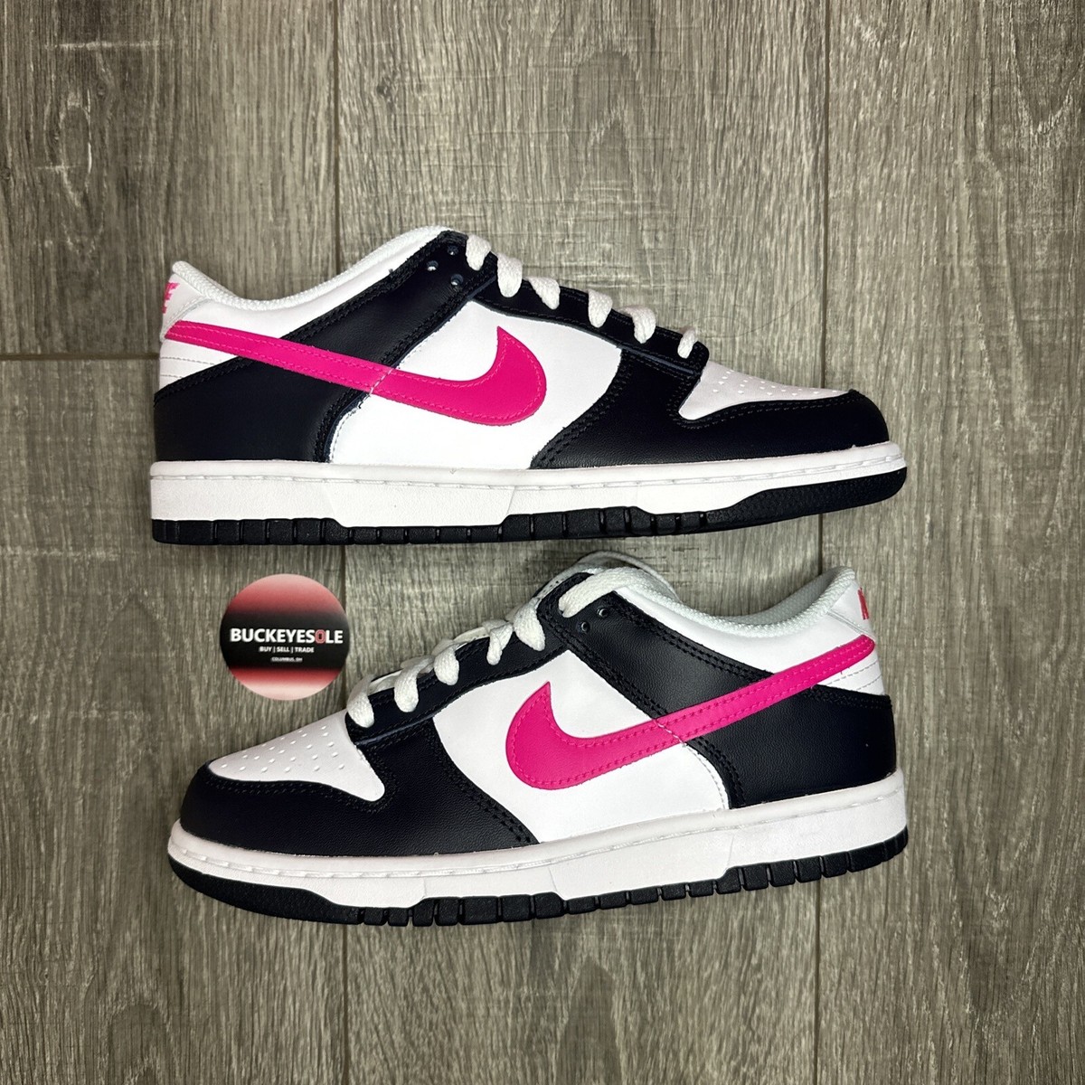 Nike Dunk Low Obsidian Fierce Pink GS FB9109-401 Brand New