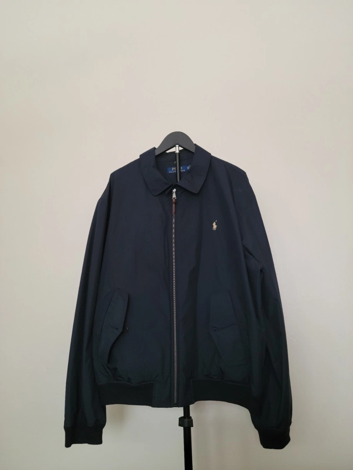 Polo Ralph Lauren Packable Water Repellant Performance Jacket Men 2XL Navy NWT
