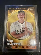 2026 Topps Series 1 Nick Kurtz 2025 All Topps Team #ATT-2 ~ Athletics