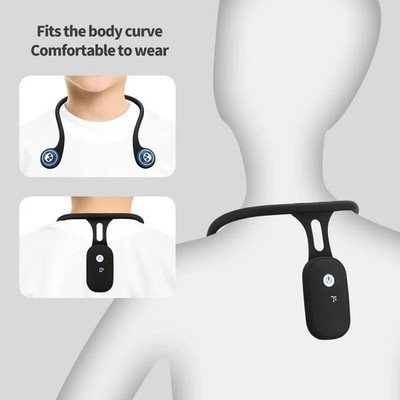 Smart Posture Corrector Device Back Neck Trainer Vibrating Reminder