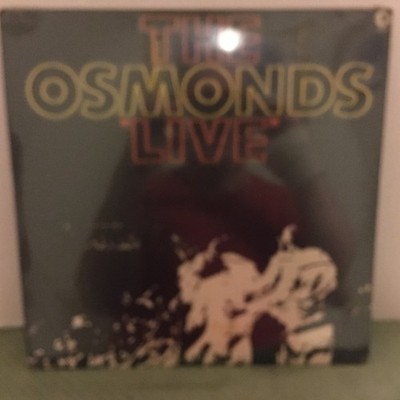 The Osmonds Live 1972 Original Vinyl LP Record Album Double MGM SE-4826 Sealed