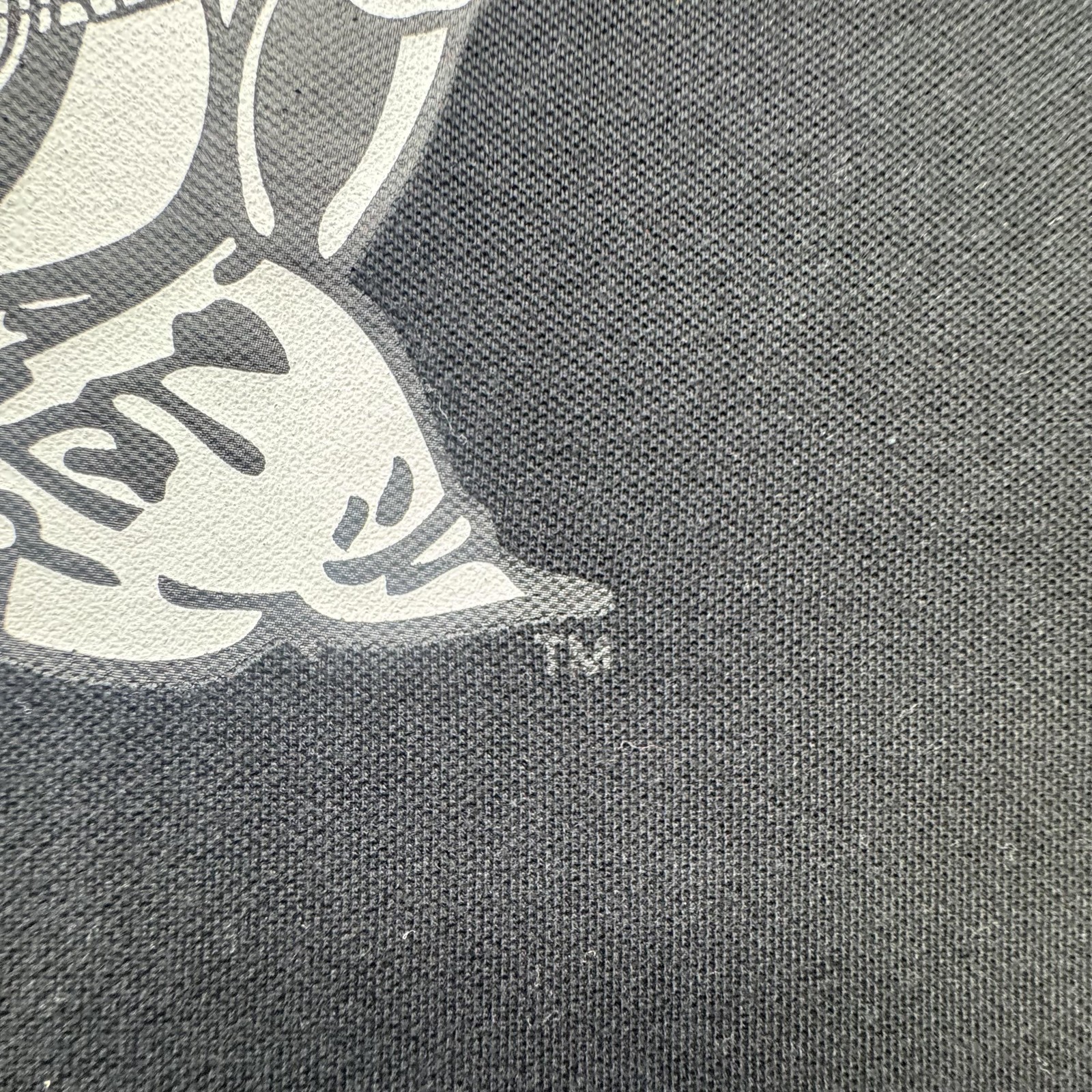 True Religion Polo Shirt Mens 2XL Black Buddha Guitar Logo Graphic 107125 thumbnail 8