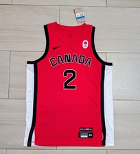Maglia Shai Gilgeous-Alexander Team Canada Edizione Olimpica 