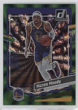 2023-24 Panini Donruss Holo Green Laser Moses Moody #84 1l78