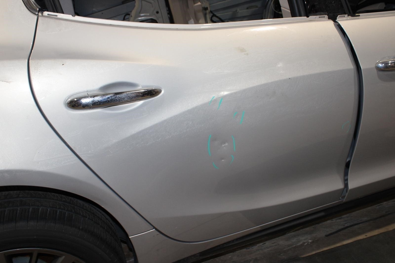 ⚠️DING⚠️ 14-20 Ghibli Champagne Metallescent Rear Passenger Right RH Door Shell