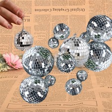 Disco Mirror Glass Ball Disco Theme Party Wedding Stage Bar Nightclub New Year H