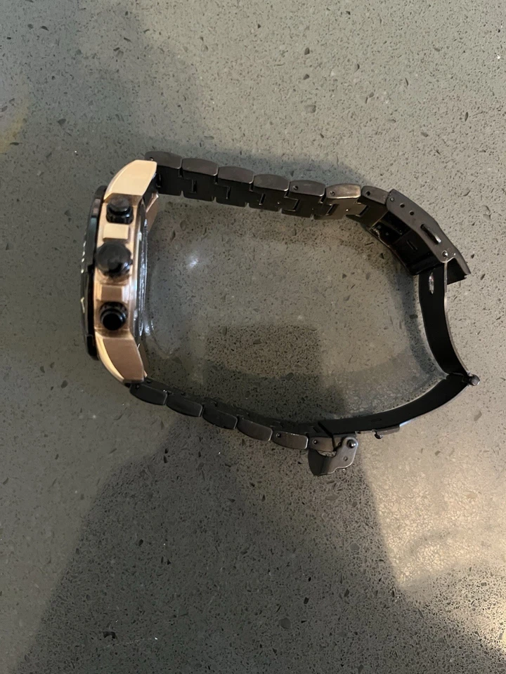 Swiss Precimax Men’s Watch Gold & Black - Image 4 of 4