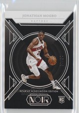 2024 Panini Noir Rookie Association Edition Holo Silver /49 Jonathan Mogbo 0c3