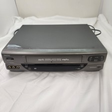 Sanyo VWM-662 Hi-Fi VCR Plus 4-Head VHS Player Recorder No Remote Parts/Repair