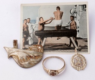 Military sport in kriegsmarine Sailor's ring Navy Marine Nautical force Army set
