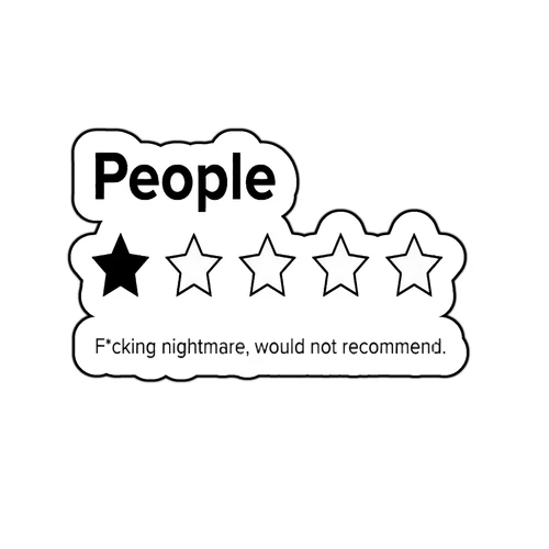 Sarcastic Funny Quote Office No Filter Neuro Diverse Self Adhesive Sticker