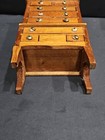 DOLLHOUSE 1:12 WOODEN TALL CHEST OF 8 WORKING DRAWERS BEDROOM MINIATURE VINTAGE  — photo 7