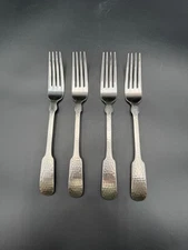 Towle Stainless 18/10 Continental Hammersmith Dinner Fork Set of 4