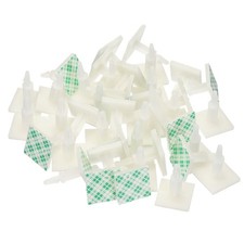 40 Pcs Sticky PCB Spacer 0.61" Supporting Height Adhesive Standoffs, White