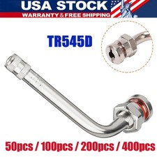 50-400 Pack Tr545d Truck Tire Valve Stems For New 22.5 24.5 Alcoa Aluminum New 50-400 Pack Tr545d Truck Tire Valve Stems For New 22.5 24.5 Alcoa Aluminum New