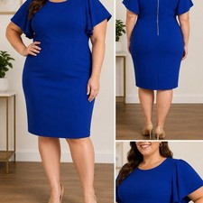 Calvin-klein Women's Blue Dress