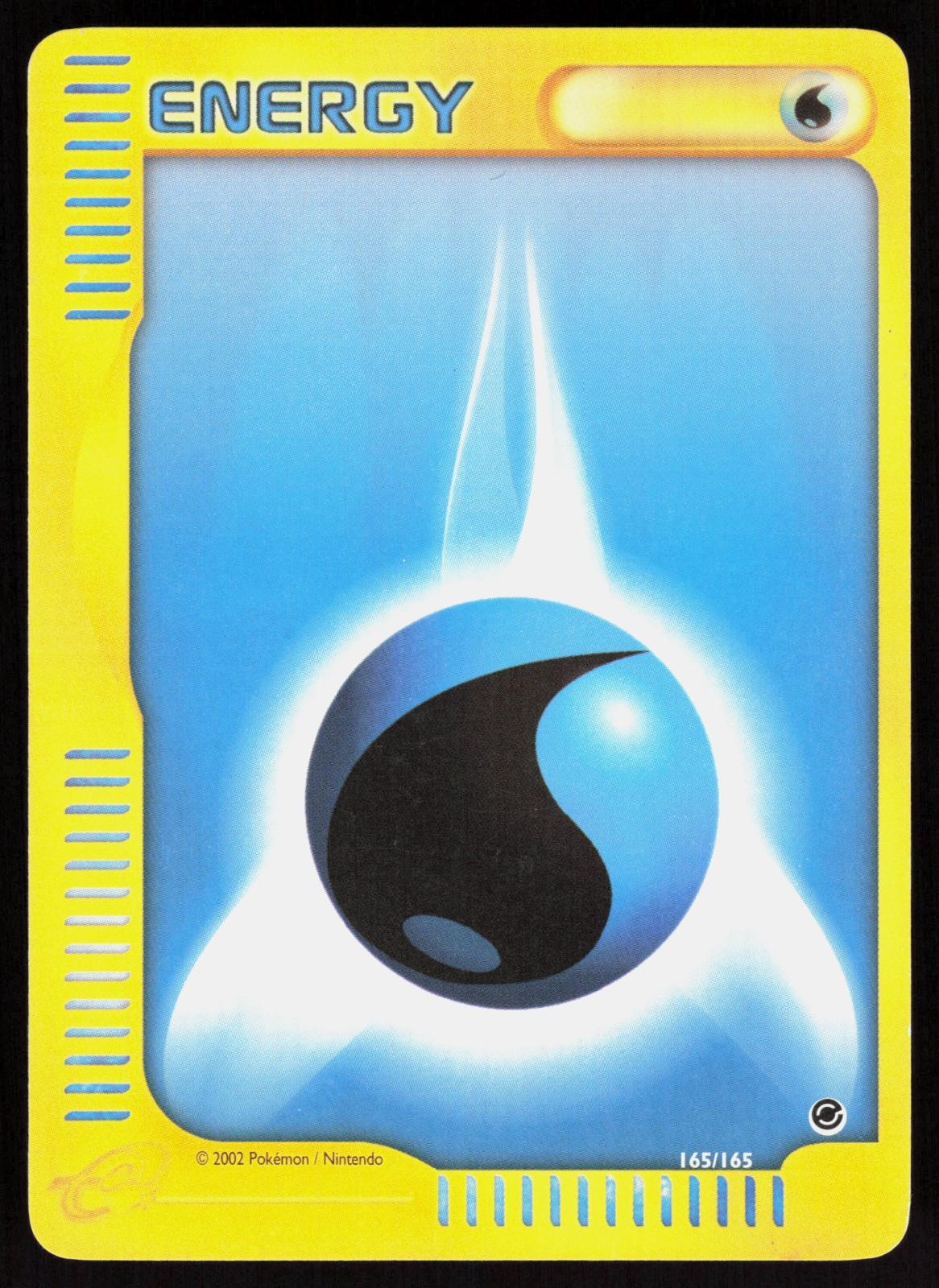 Water Energy 165/165 - Pokemon Expedition Base Set - - LP