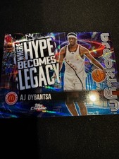 2025 Topps Chrome Mcdonald's All American - Where Hype Becomes Legacy AJ...