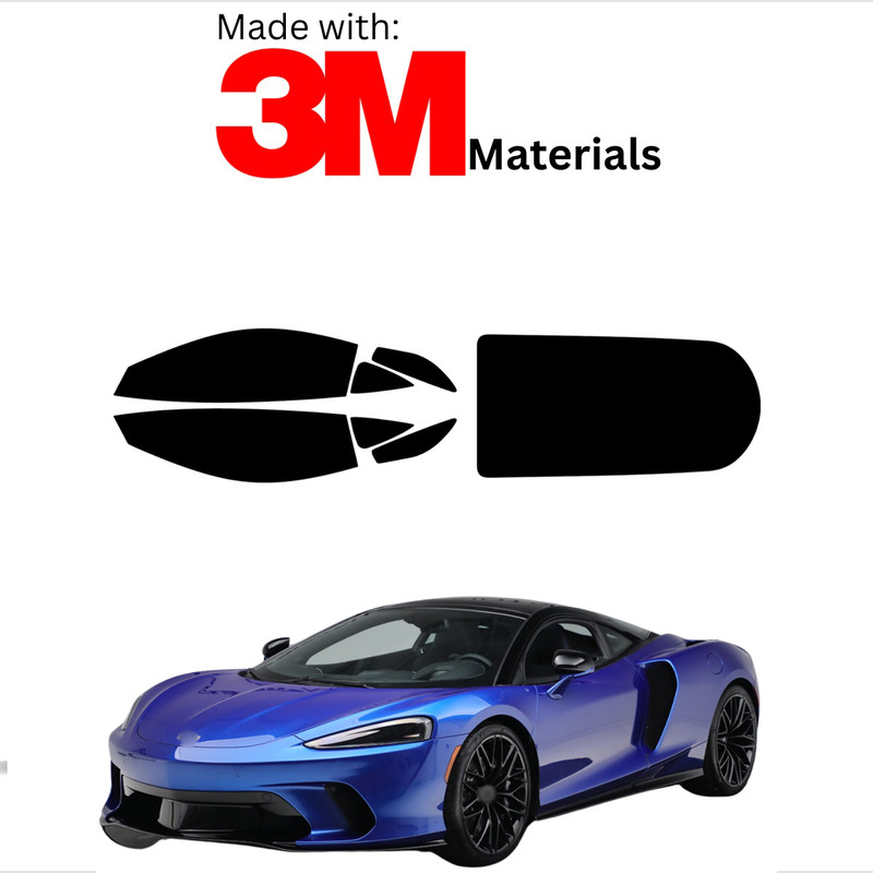 Precut Window Tint For Mclaren Gt Coupe 20-24 Color Stable Ceramic Made With 3M