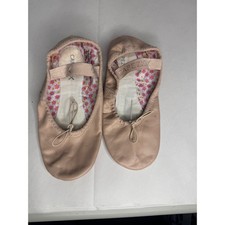 Capezio Daisy Leather Ballet Flats 205C Size 2 1/2 Full Sole