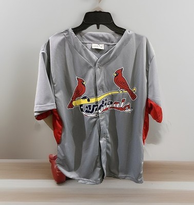 St. Louis Cardinals March Up Promo Gray Jersey Mesh Under Arms Reyes X-LARGE