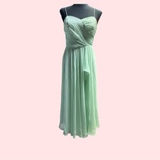 ASOS Midi Elegant Mint Green Sleeveless Dress Size 8