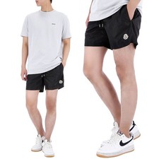 Moncler Logo Patch Swim Shorts 2C00006 53326 999 146989495