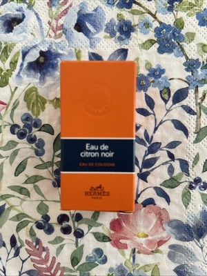 Hermes Eau de Citron Noir 7,5ml OVP Miniatur Eau de Cologne Rar