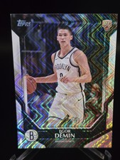 Topps 2026 Egor Demin Brooklyn Nets Rookie Wave Parallel NBA-9 Basketball Card