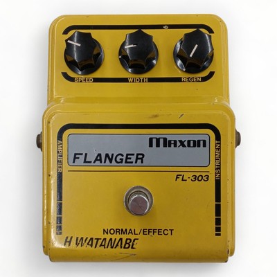 MAXON FL-303 Flanger Effektpedal getestet & funktioniert 1931