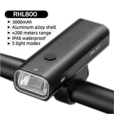 ROCKBROS Bike Front light 800 lumens Smart He...