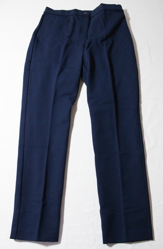 Tailored By Susan Graver Damen Smart Ponte Slim Leg Hose BL1 Navy Medium