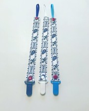 Handmade Pacifier Holder - Sports - Football Tennessee Titans