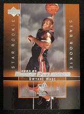 2003-04 Upper Deck   Rookie Exclusives #5   Dwyane Wade Rookie Card  Team: Miami