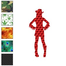 Cowgirl, Vinyl Decal Sticker, 40 Patterns  3 Sizes, 7172