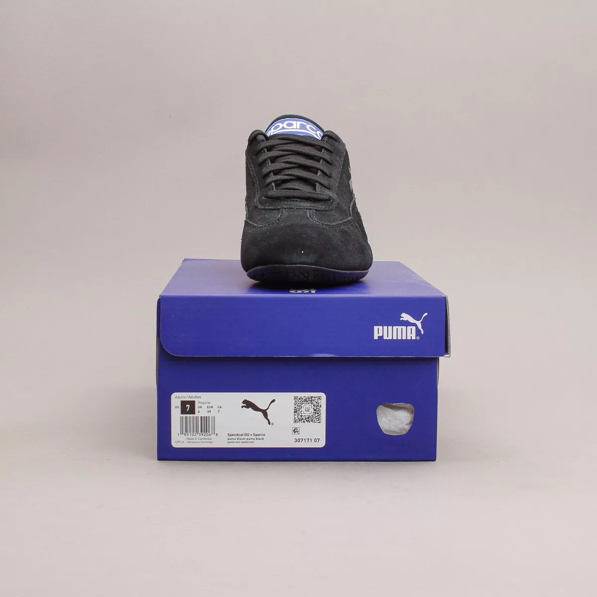 Puma Motorsports Speedcat OG Sparco Black Limited Edition New