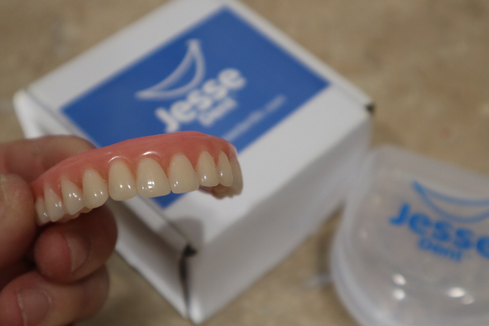 Dentures Horseshoe UPPER and LOWER Temporary Dentures / DIY Denture / S