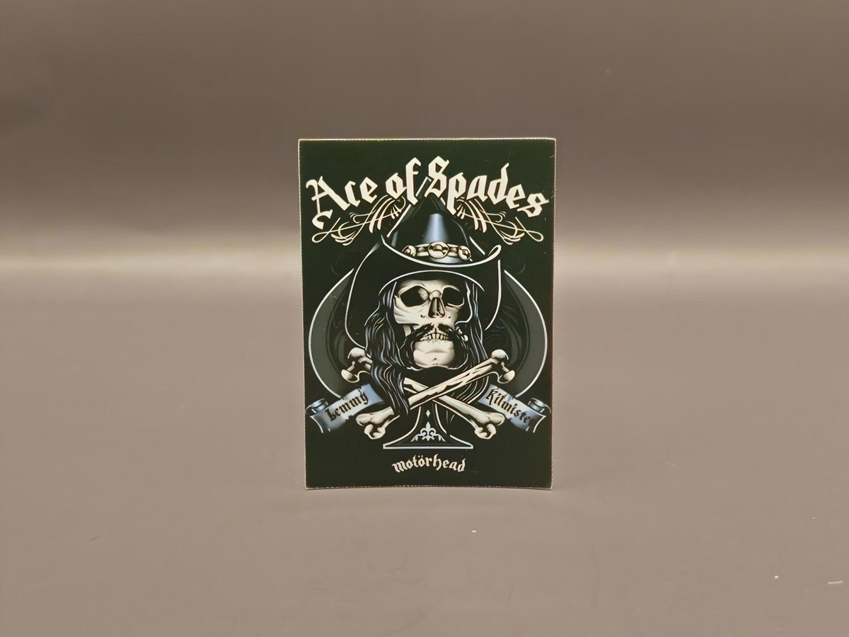 Motorhead Lemmy Inspired Stickers War Pig Rock Metal Music Ace Of