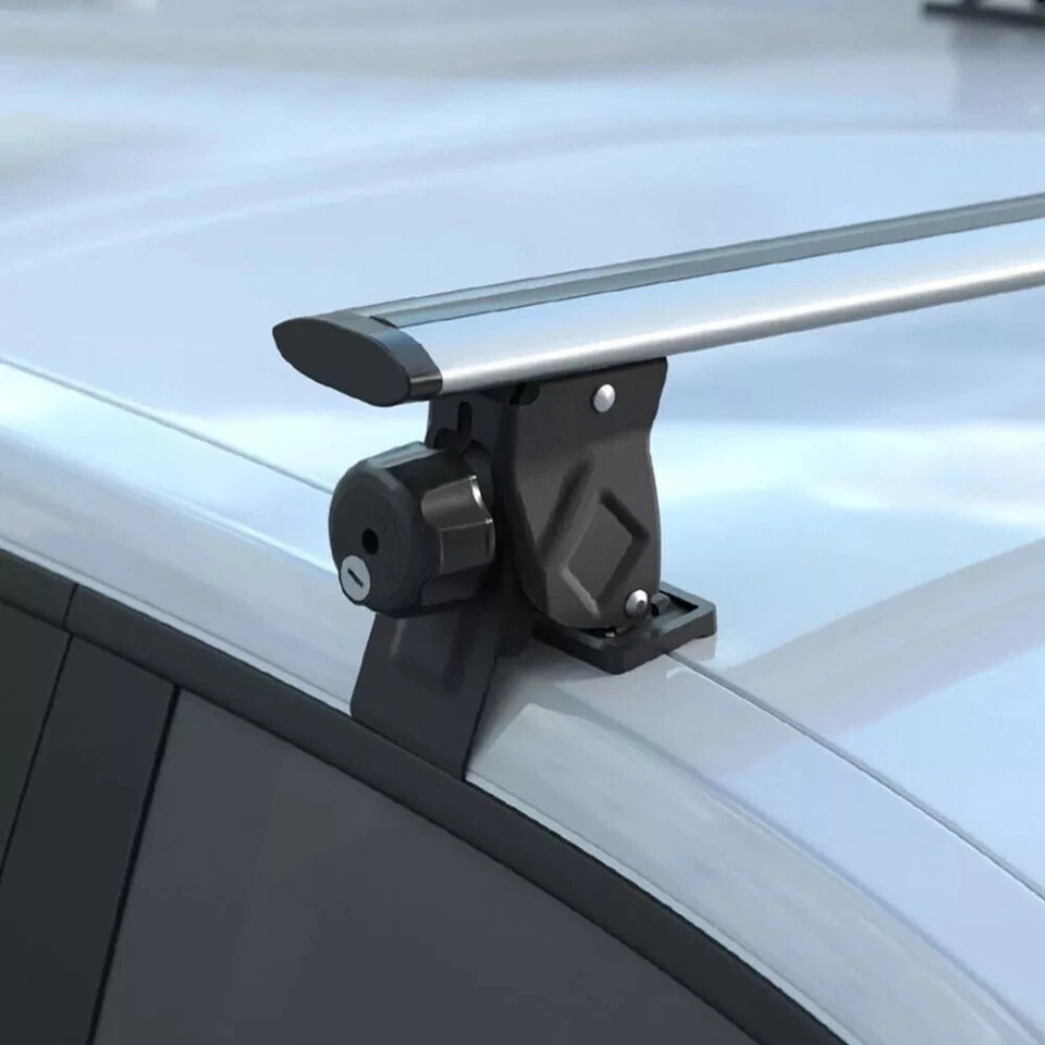 Cross Bar Fits for Lincoln MKX 2007-2015 Roof Rail Bar Lockable Cargo Bar - Image 4 of 4