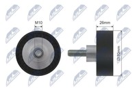 RNK-BM-009 NTY Umlenk-/FüHrungsrolle, Keilrippenriemen FüR BMW