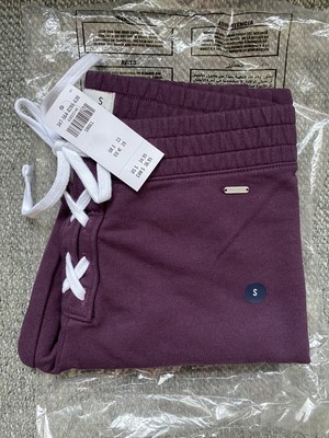 Hollister Womenâs Burgundy Joggers Size Small | eBay